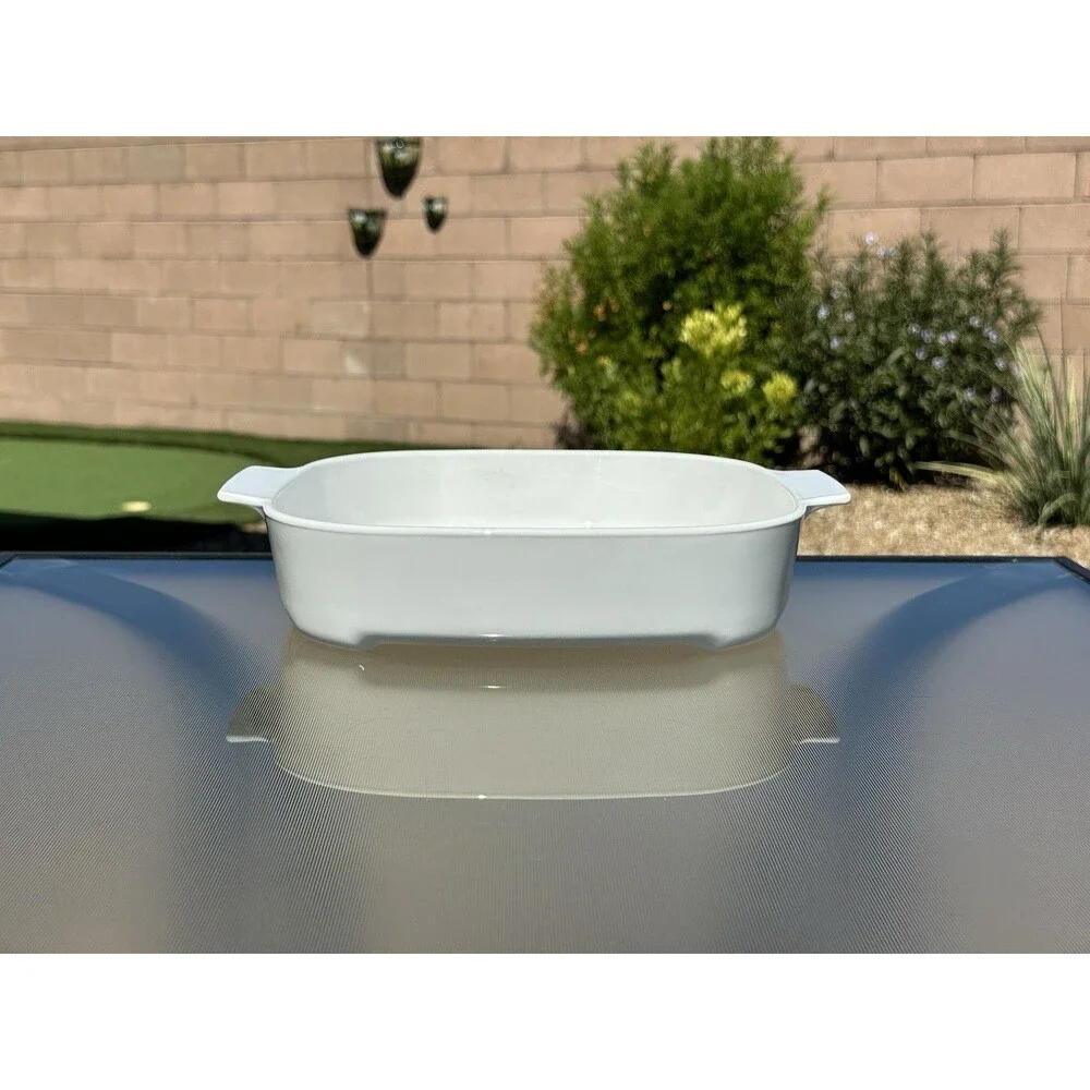 Vintage 1980's Corning Ware MW-A-10 Microwave Browning Sear Food Dish, No Lid